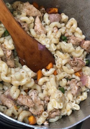 A picture of Stirfry macroni.