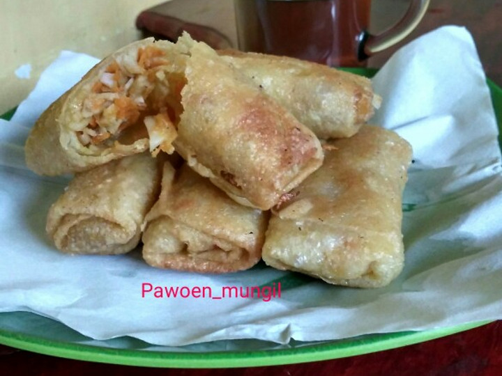 Cara Bikin 08. Lumpia rebung Istimewa