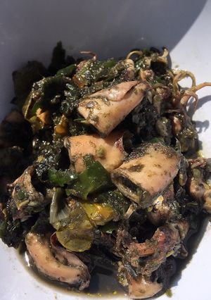 Foto resep Cumi cabe ijo