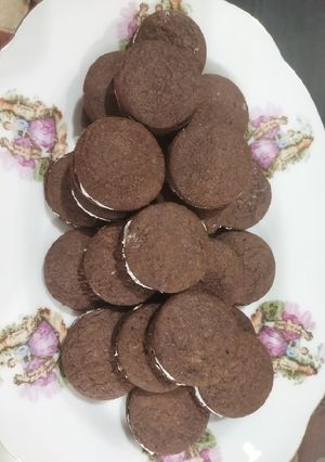صورة لوصفة بسكويت الاوريو الصيامي