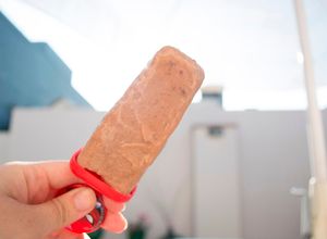 Una foto de Paleta de helado de Chocolate