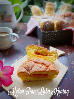 Foto resep Roti Manis Labu Kuning (autolisis+ boiled sponge dough)