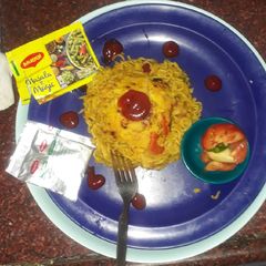 Poha Noodles with Maggi Masala A picture of Poha Noodles with Maggi Masala.