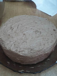 Una foto de Mousse de chocolate re fácil