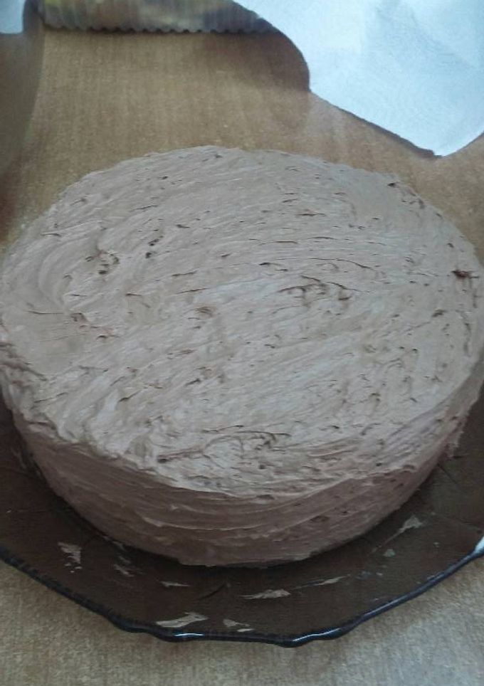 Una foto de Mousse de chocolate re fácil