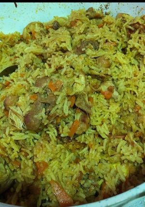Foto resep Chicken plov (nasi ayam) ala uzbekistan mix ukraine