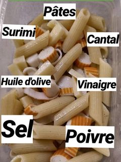 Une photo de Salade de pâtes (spécial régime sans résidu)