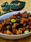 Sambal Goreng Kentang🥔Hati Sapi😋_ (Keringan/ Tanpa Santan🥥)