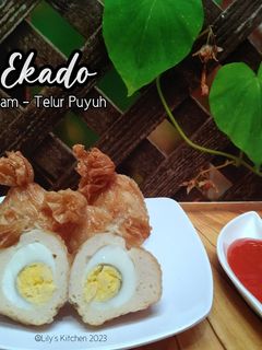 Foto resep 578.Ekado Ayam Telur Puyuh