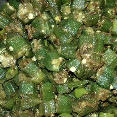 A picture of Masala Lady fingar ki sabji (bhindi).