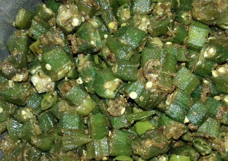 Masala Lady fingar ki sabji (bhindi)