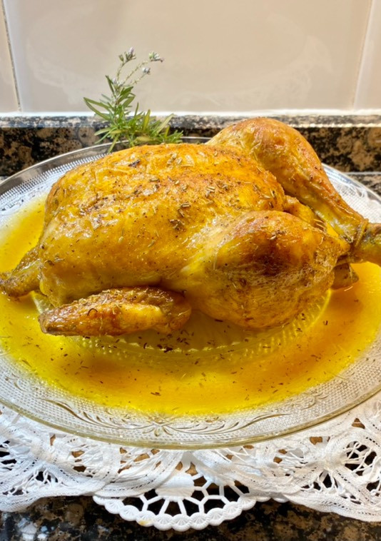 Una foto de “Pollo asado a la cerveza”