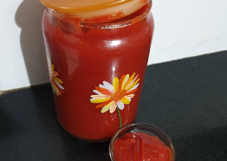 Recipe of Quick Tomato Chutney / Ketchup