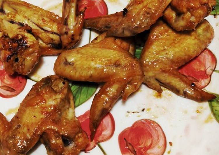 11 Resep: (Salin dari) Spicy garlic chicken wings Anti Gagal!