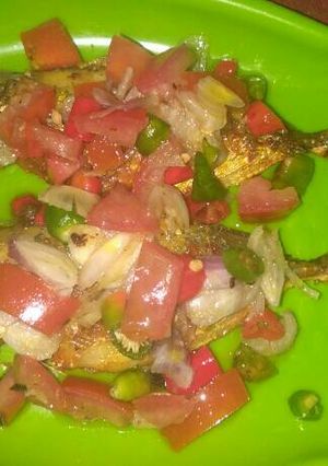 Foto resep Ikan panggang sambal dabu dabu