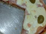 Pizzeta con harina integral 🍕