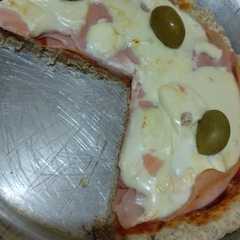 Una foto de Pizzeta con harina integral 🍕