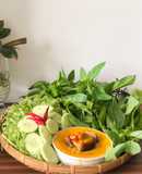 Mắm cá lóc chưng thịt và trứng