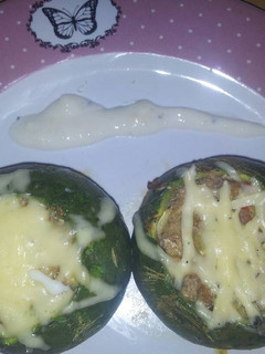 Una foto de Zapallitos rellenos light