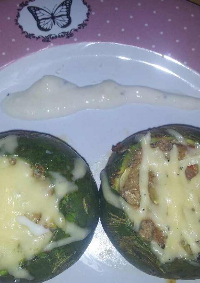 Una foto de Zapallitos rellenos light