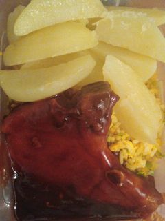 Una foto de Chuleta de cerdo en salsa agridulce