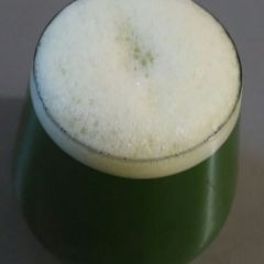 A picture of Chilled cucumber juice.