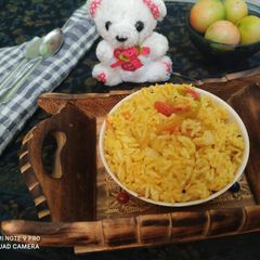 A picture of Tomato Rice (Fry Rice).