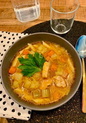 Une photo de ☆Minestrone au Poulet☆