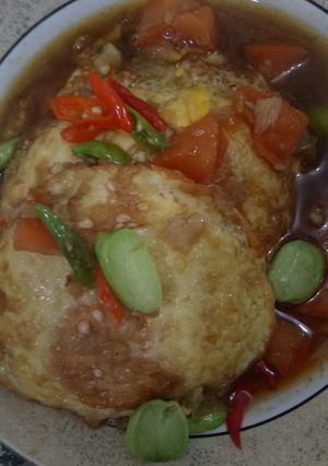 Foto resep Telor ceplok kecap pedas