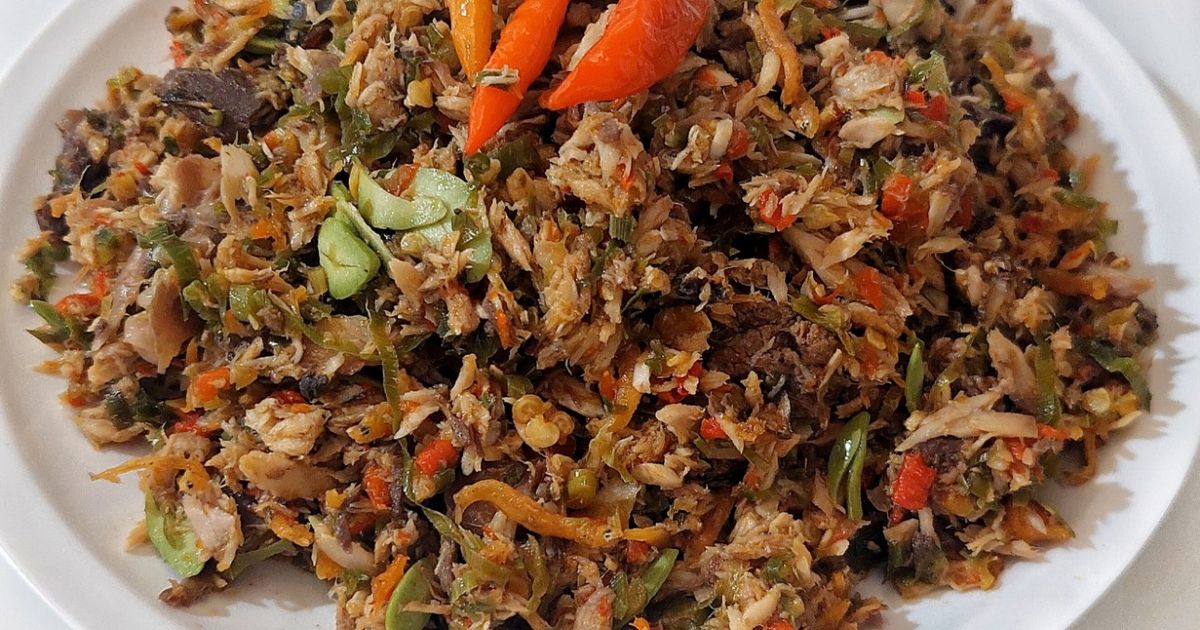 Sambal suwir ikan tongkol