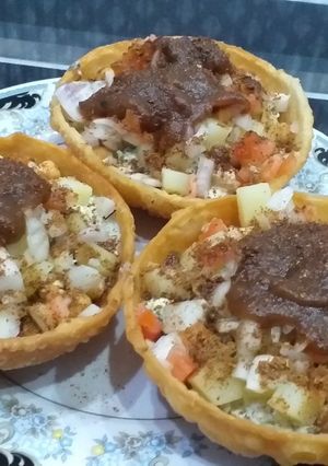 A picture of Katori chaat #cookpadramadan #CookpadIftari.