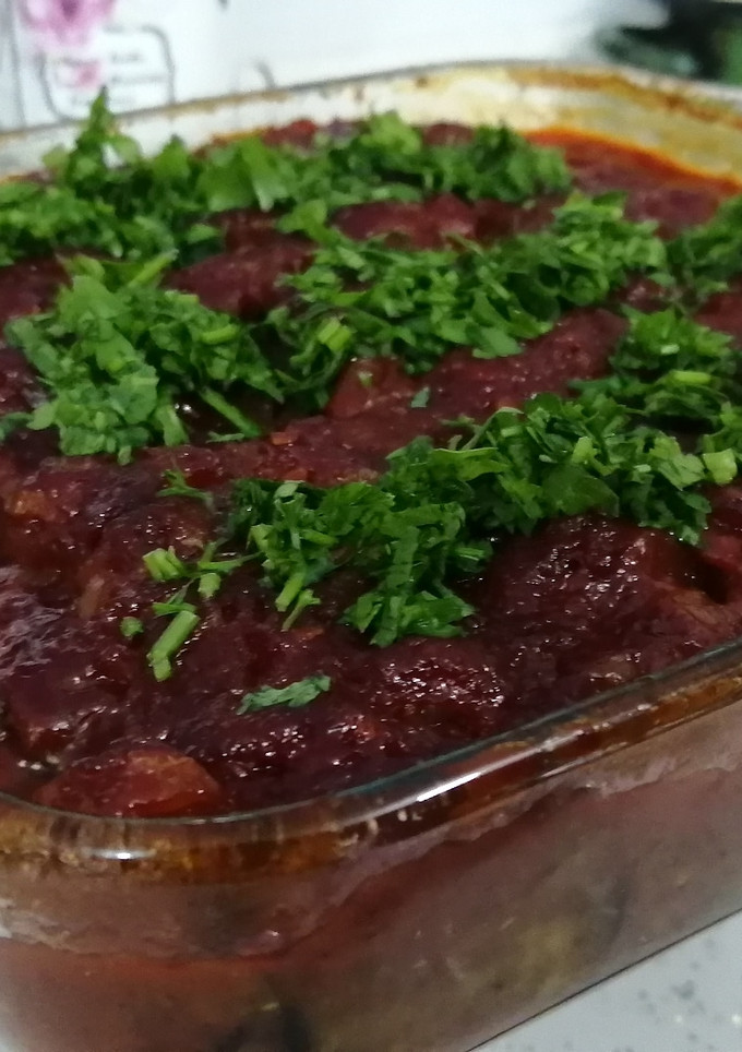 صورة لوصفة ملفوف باذنجان او كفتة الباذنجان