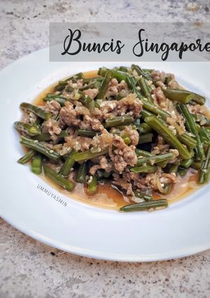 Foto resep Buncis Singapore