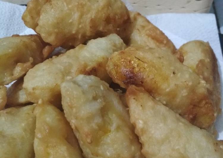 Resep Pisang goreng thailand kriuk gurih yang Bikin Ngiler