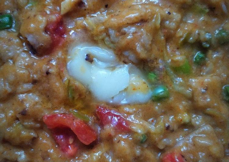 Recipe of Speedy Leftover roti khichri