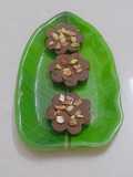 Mini Flower Banana Cocoa Oats Cake #9