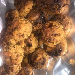 Cookies-wheat flour and jaggery powder cookies A picture of Cookies-wheat flour and jaggery powder cookies.