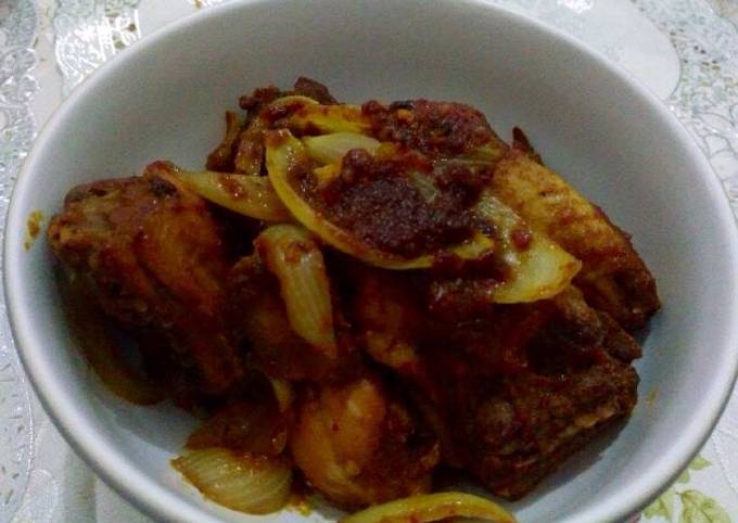 Ayam Kecap Bawang Bombay Sederhana