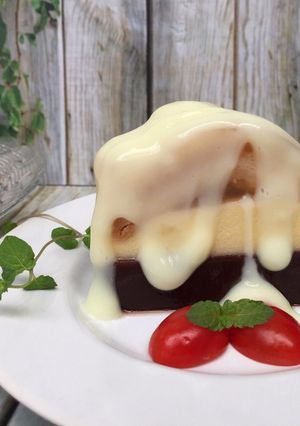 Foto resep Puding Regal 3 lapis