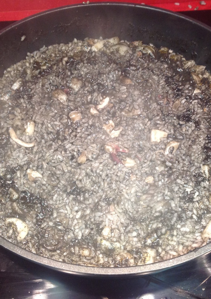 Una foto de Arroz negro