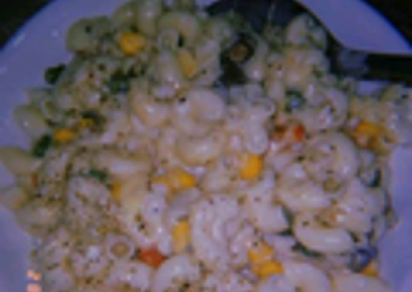 White pasta