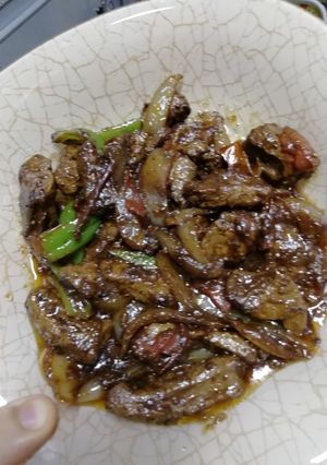 صورة لوصفة كبدة