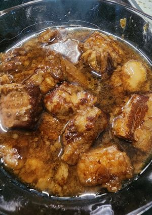 Hình của món Thịt kho tàu.