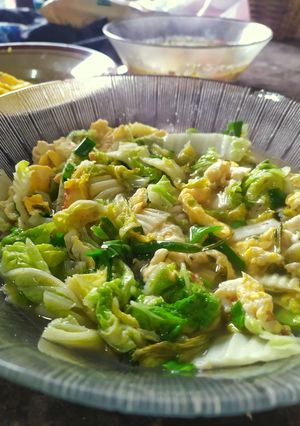 Foto resep Tumis sawi putih
