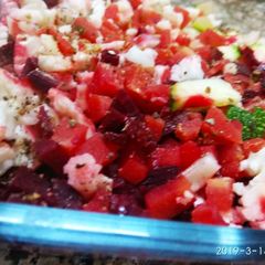 A picture of Healthy salad.