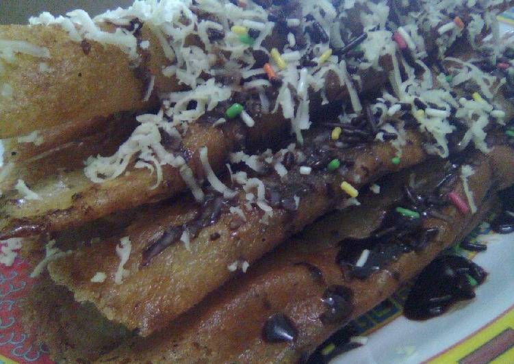 Pisang Aroma toping keju,meses,susu