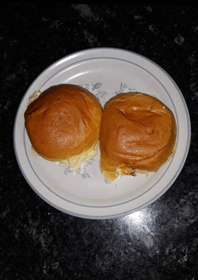 Una foto de Bollitos con nutella y arándanos