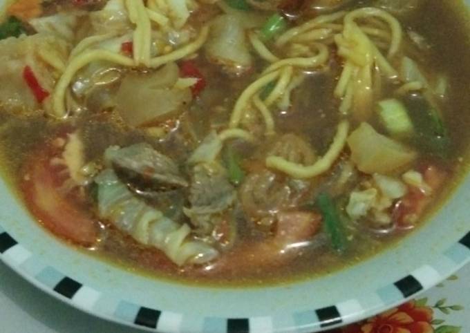 Cara Gampang Membuat Soto mie Bogor Ala Zuan, Lezat