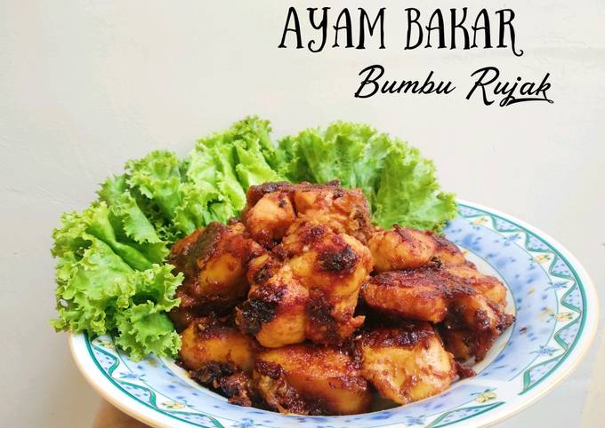 Resep Ayam Bakar Bumbu Rujak Oleh Aik Cookpad