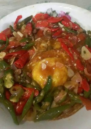Foto resep Telor Ceplok Tauco